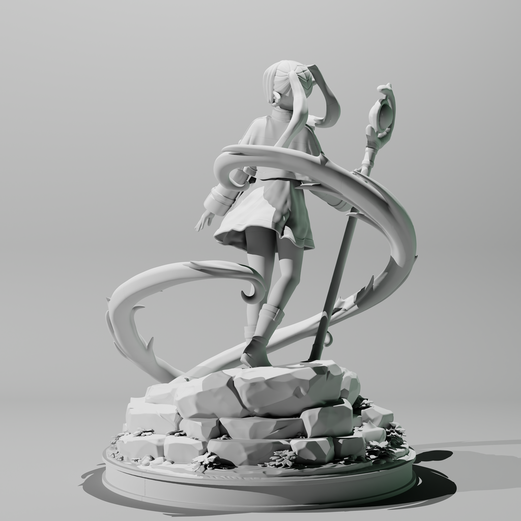 Frieren Inspired Peaceful Mage Figure Collectible Display