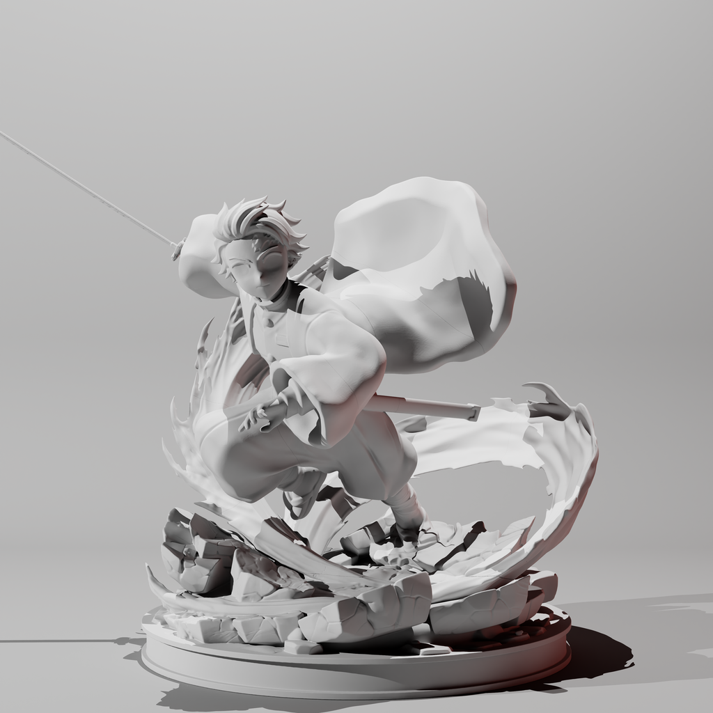 Demon Slayer Inspired Sun Slayer Figure Collectible Display