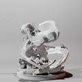 Demon Slayer Inspired Sun Slayer Figure Collectible Display