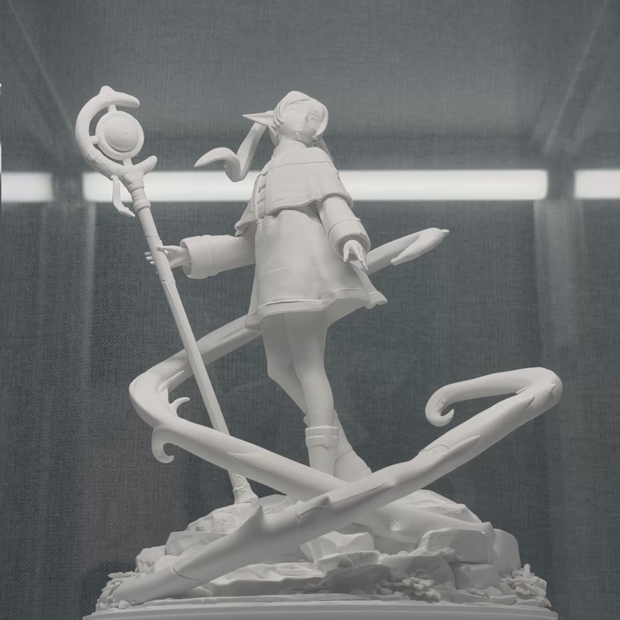 Frieren Inspired Peaceful Mage Figure Collectible Display